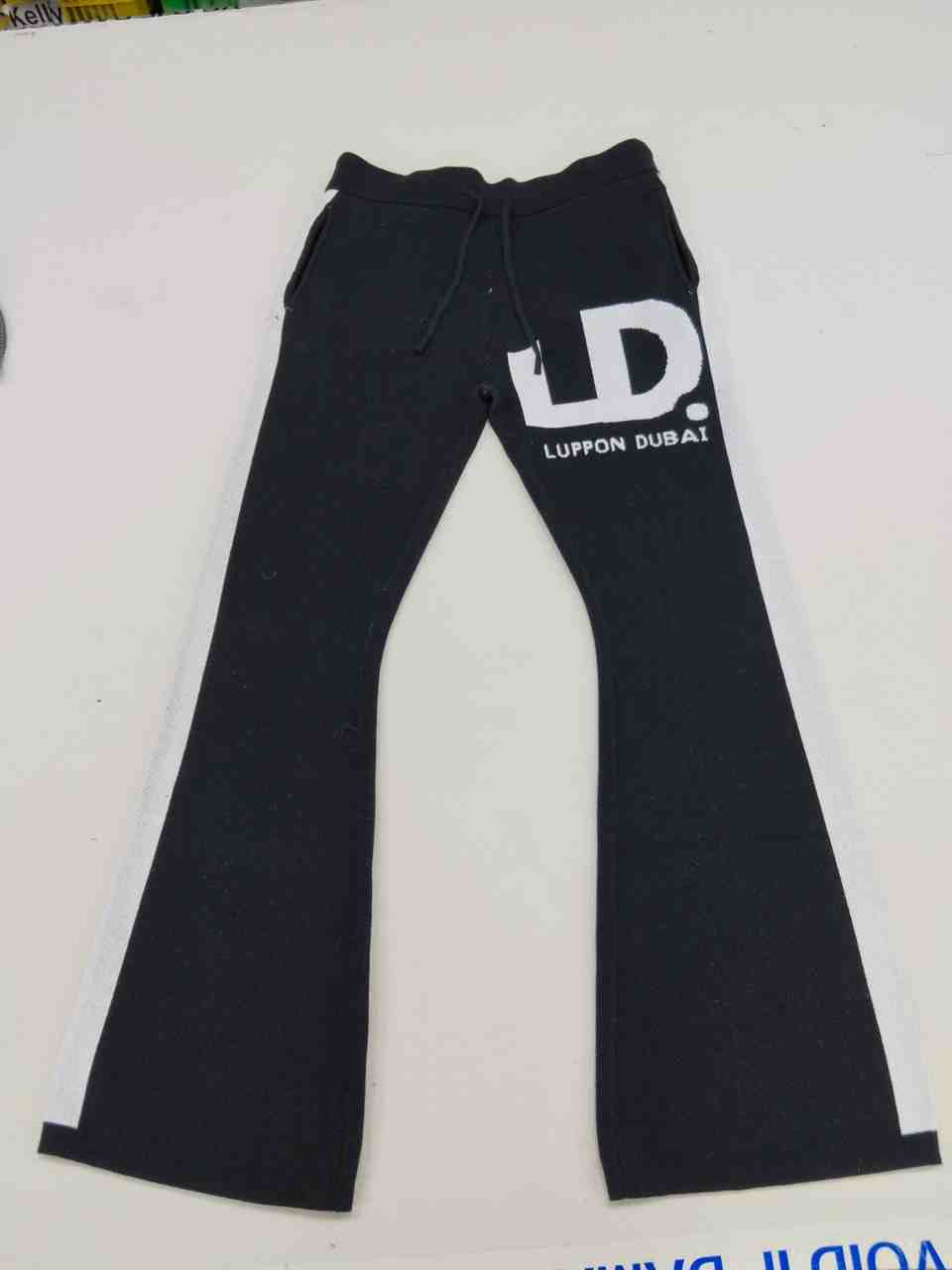  LUPPON DUBAI S25 BLACK SWEAT-PANTS